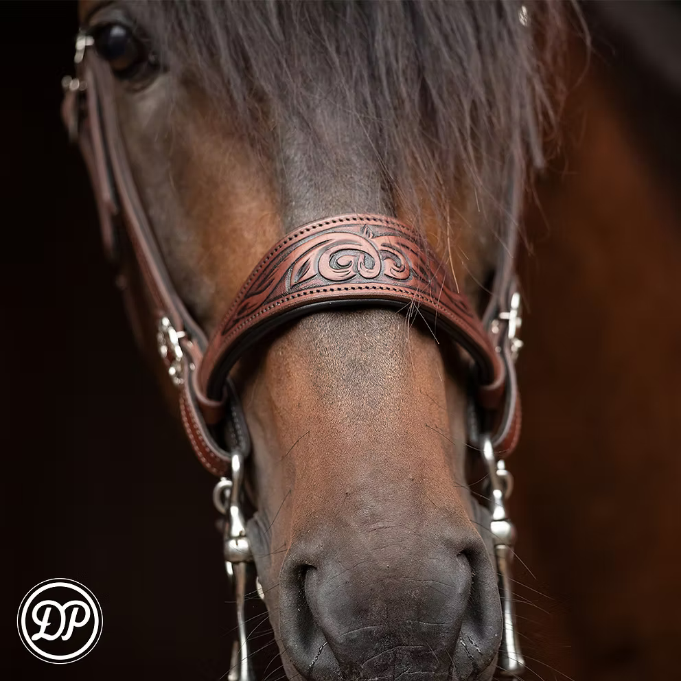 SF41 Soft Feel Baroque Headstall Decor