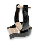 engraved aluminum Western saddle stirrups