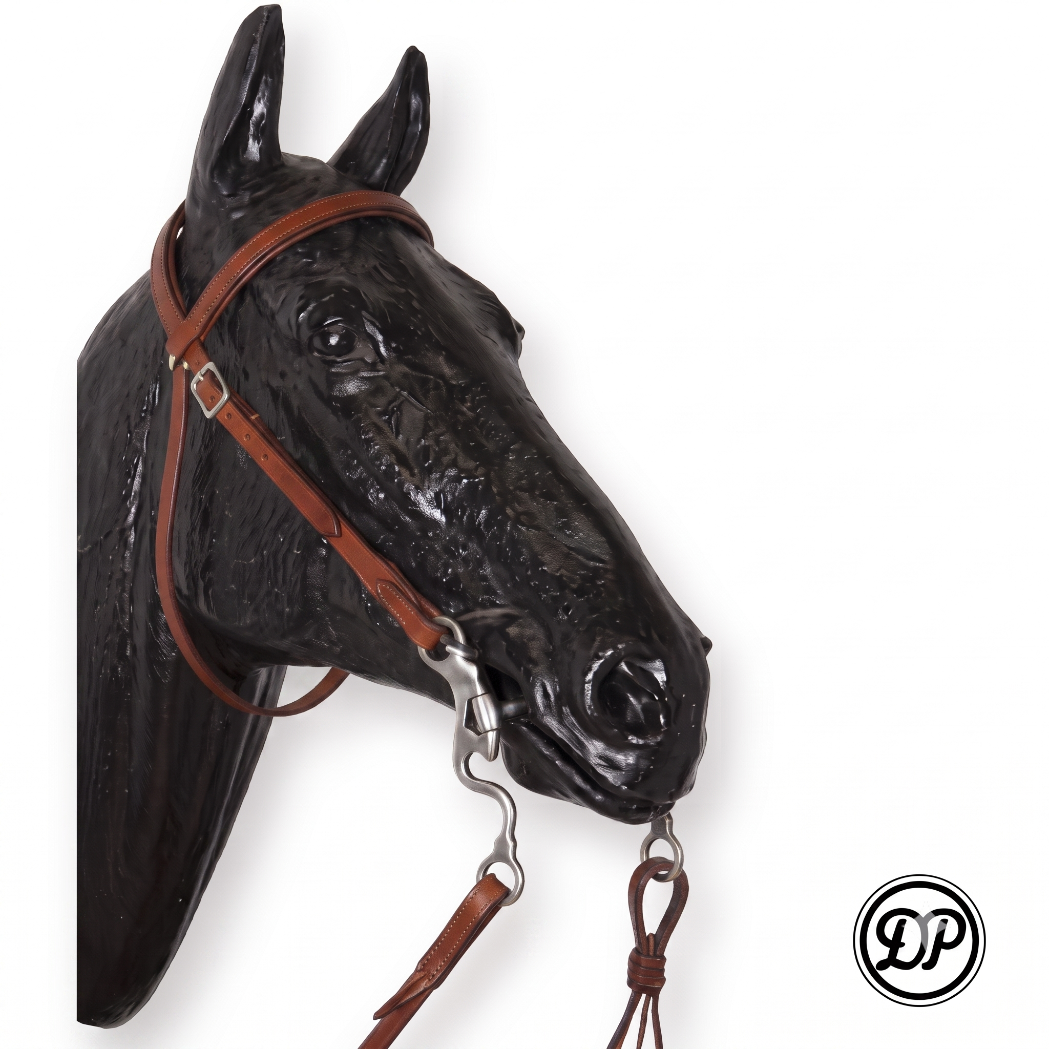 SF05 Soft Feel Western Headstall, Straight brow band