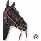 SF20AP59 Soft Feel Baroque Headstall with tooling