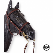 SF20AP59 Soft Feel Baroque Headstall with tooling