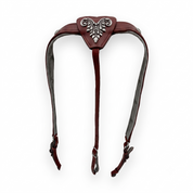 SF28 Soft Feel Breast Collar Deluxe with Conchos