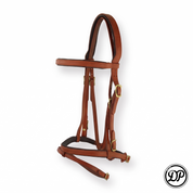 SF40 Soft Feel English Headstall with Noseband